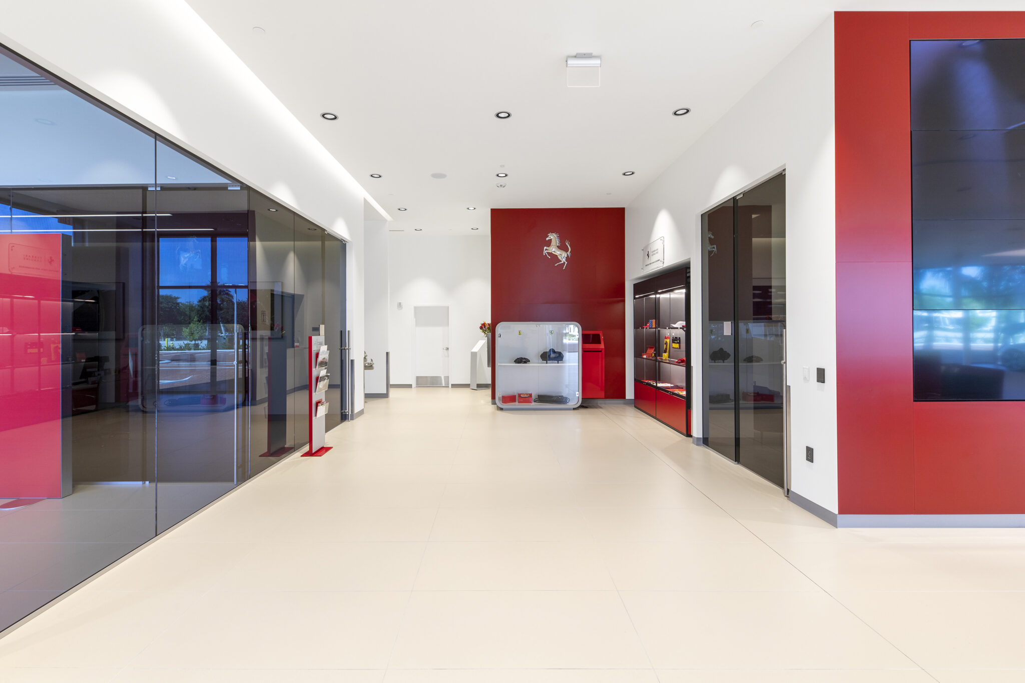 ferrari of naples showroom